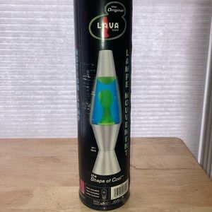 Silver Lava Lamp